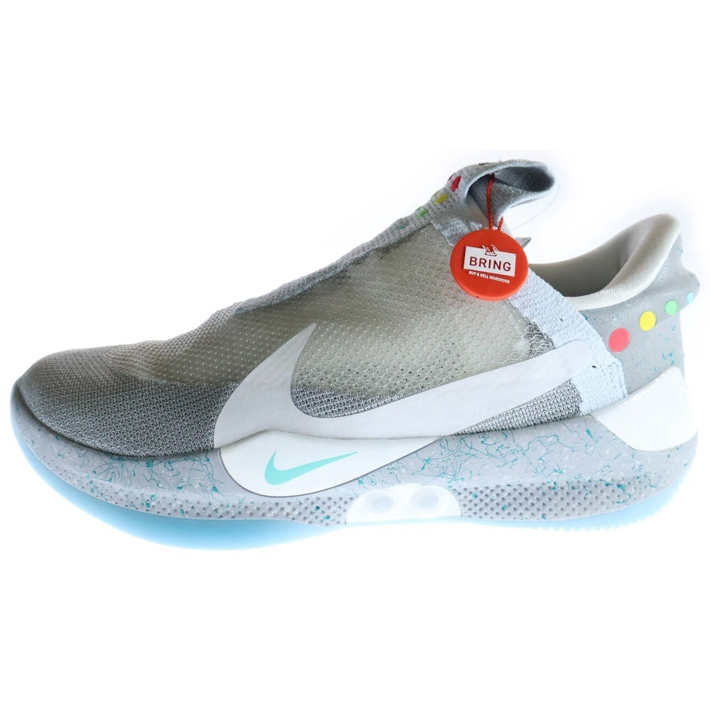 NIKE(ナイキ) ADAPT BB WOLF GREY アダプト ウルフグレー ローカットスニーカー US12/30cm AO2582-002