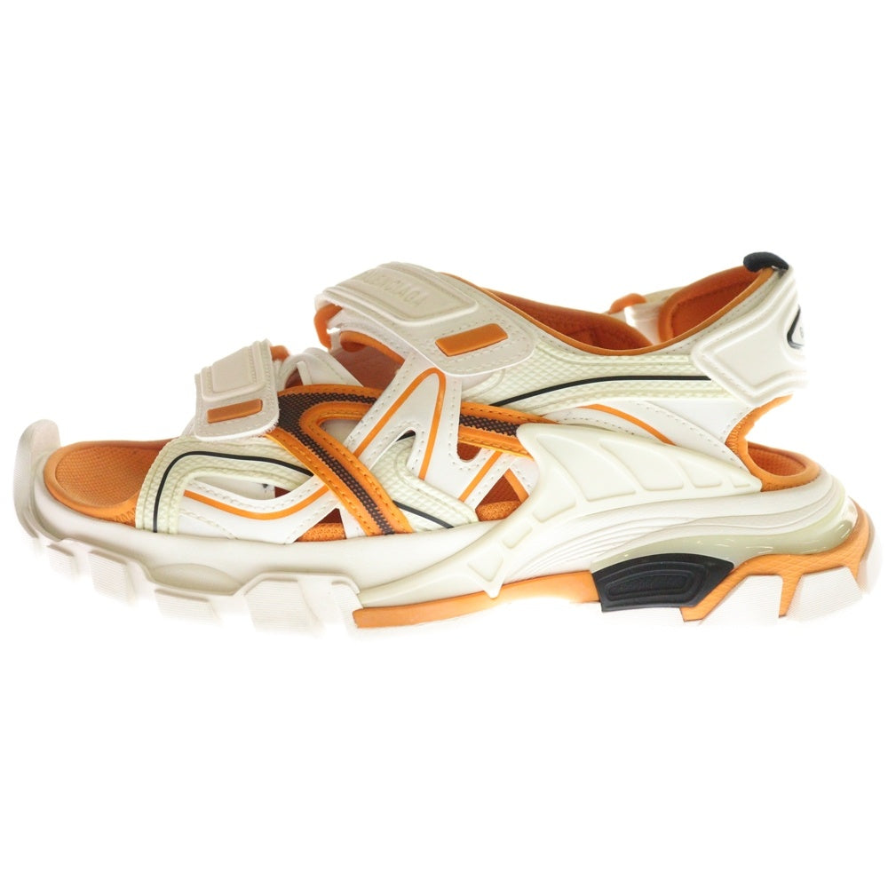 BALENCIAGA(バレンシアガ) Track Sandal トラック サンダル ミュール ホワイト/オレンジ 617543 レディース