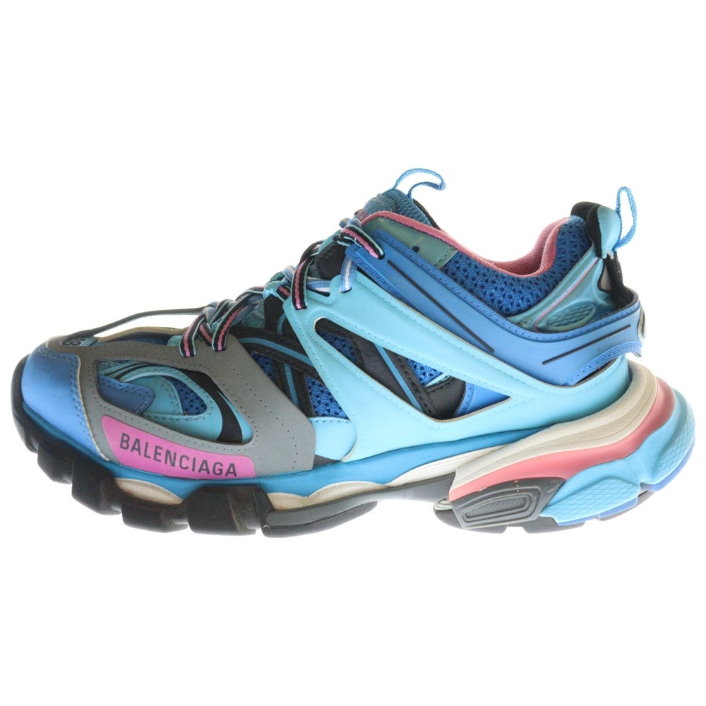 BALENCIAGA(バレンシアガ) Track Trainers トラック トレーナー ローカットスニーカーブルー 542436 レディース