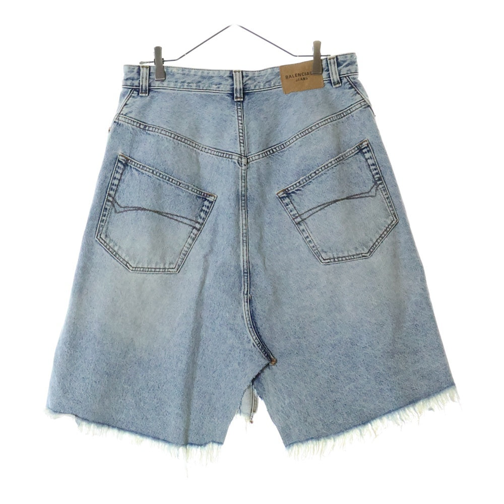 BALENCIAGA(バレンシアガ) 22AW Pull-Up Skirt デニムスカート インディゴ レディース 704546 TDW14
