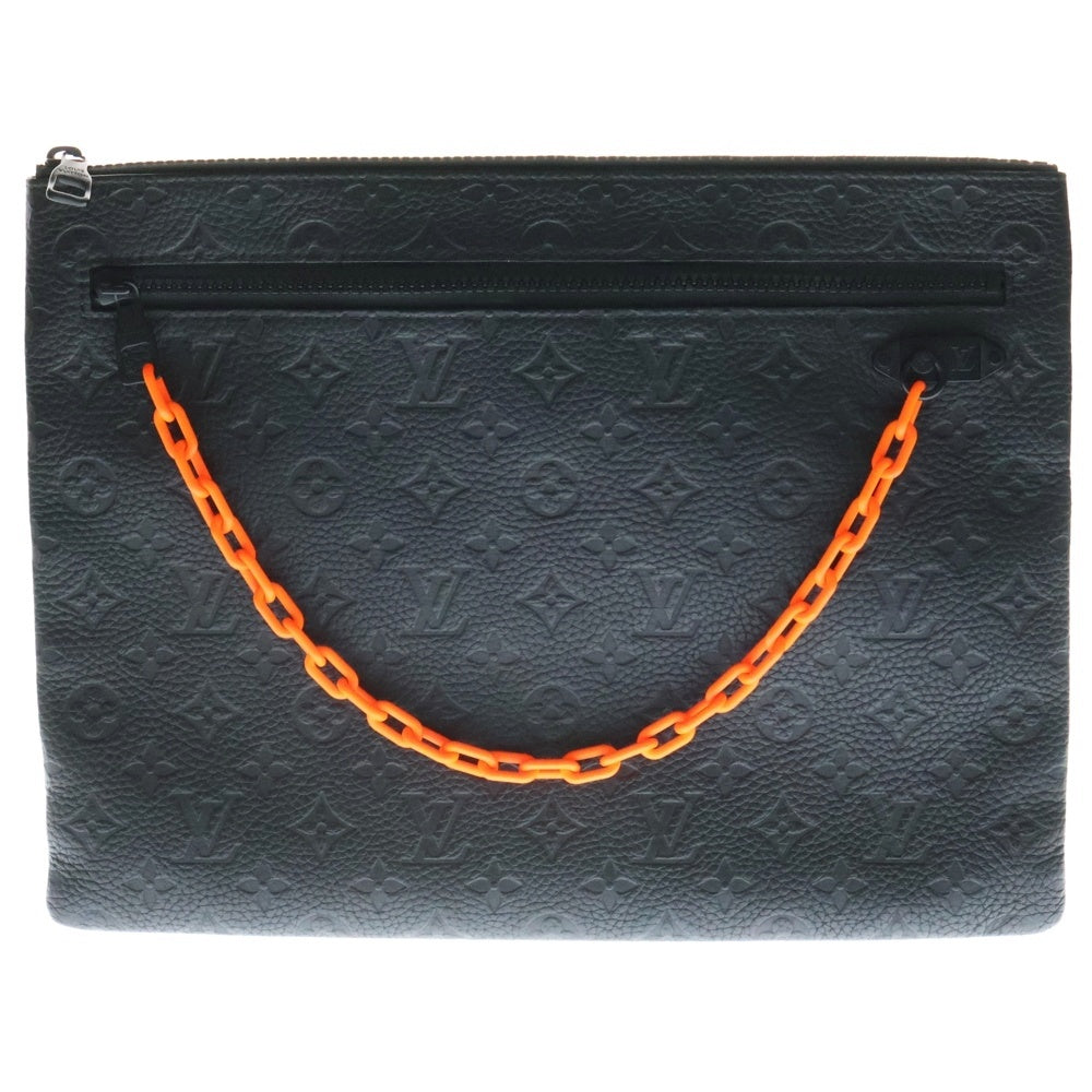 LOUIS VUITTON(ルイヴィトン) ヴィトン トリヨン ポシェットA4 トリヨンモノグラム レザークラッチバッグ 鞄 ブラック M67461/UB5108