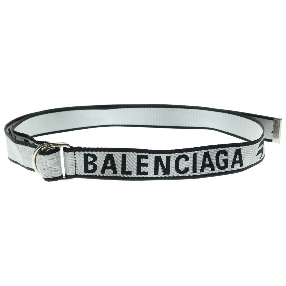 BALENCIAGA(バレンシアガ) D RING BELT Dリング ロゴ ロングベルト ホワイト 703137