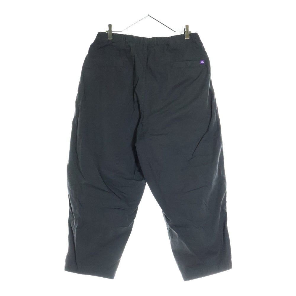 THE NORTH FACE PURPLE LABEL(ノースフェイスパープルレーベル) Ripstop Wide Cropped Field Pants リップストップワイドクロップドパンツ ブラック NT5355N