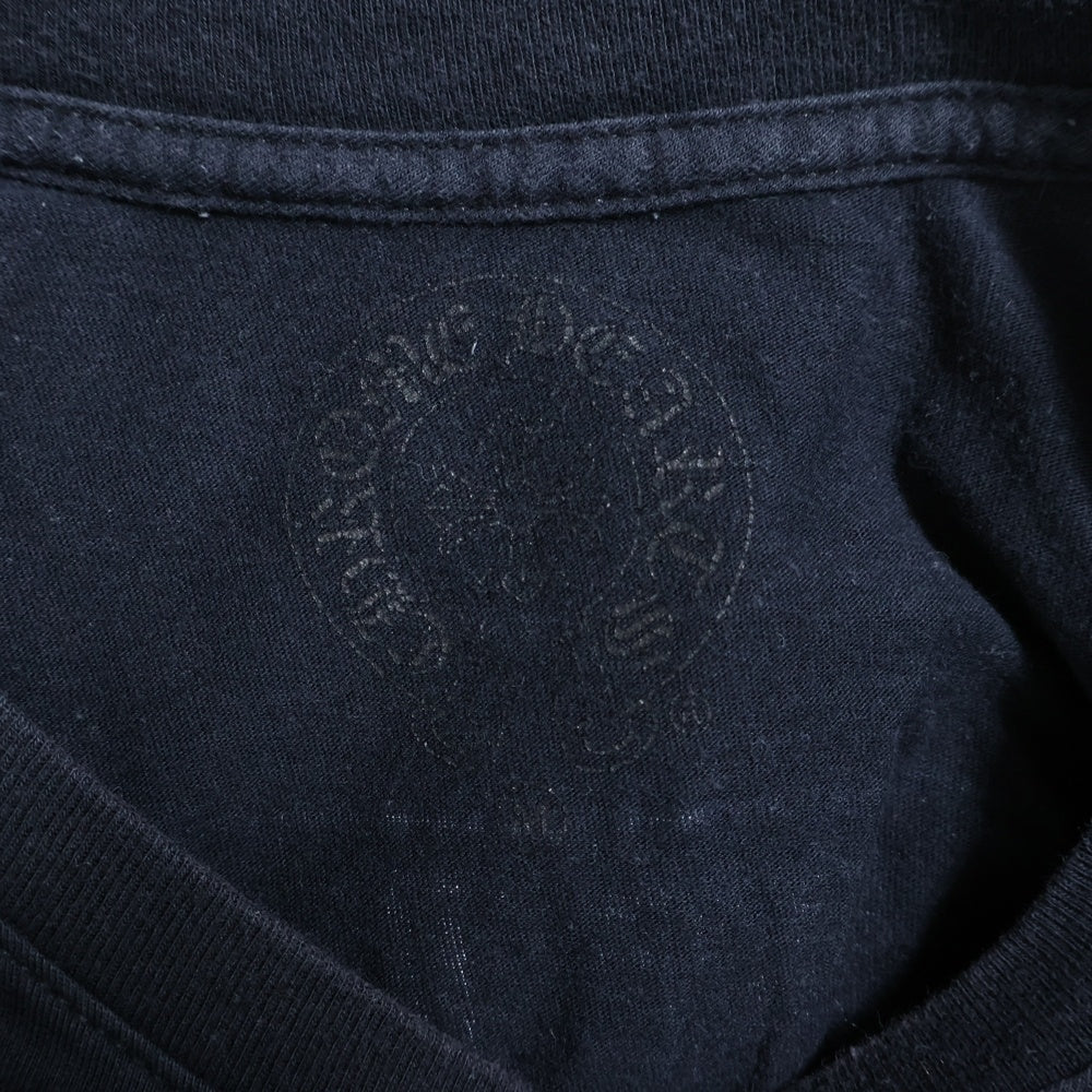 CHROME HEARTS(クロムハーツ) CH T-SHRT 1 バックスクロールラベルプリントTシャツ ブラック