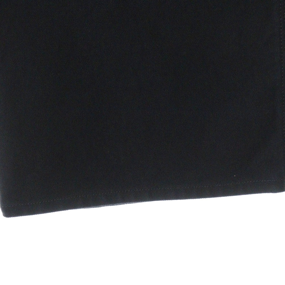 HERON PRESTON(ヘロンプレストン) 23AW PRESTONVINTAGE WASH CANVAS CARPENTER ウォッシュキャンバス ダブルニー カーペンターパンツ ブラック HMCA027F23FAB0031000