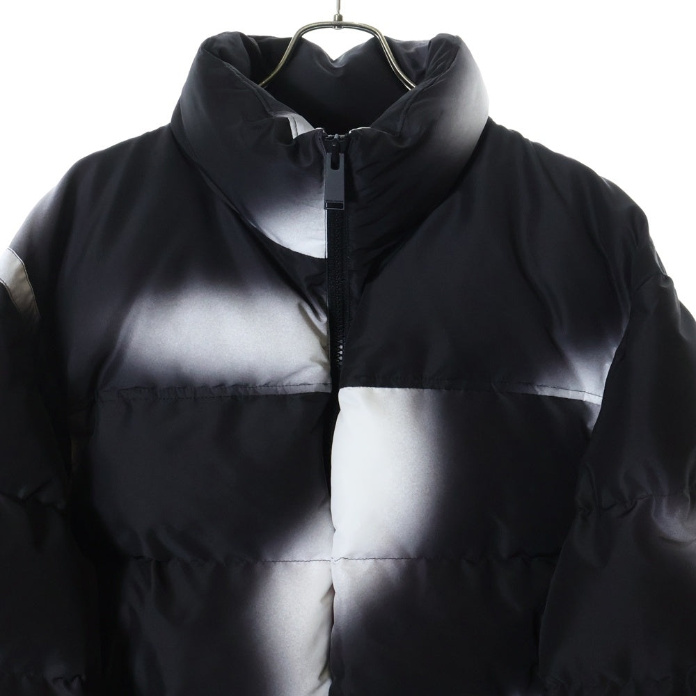 HERON PRESTON(ヘロンプレストン) 23AW PRESTONEX-RAY AOP BLUR NYLON PUFFER プレストン エクストラ-レイ エーオーピー ブラー ナイロン パファー ジャケット HMEJ001F23FAB0020110