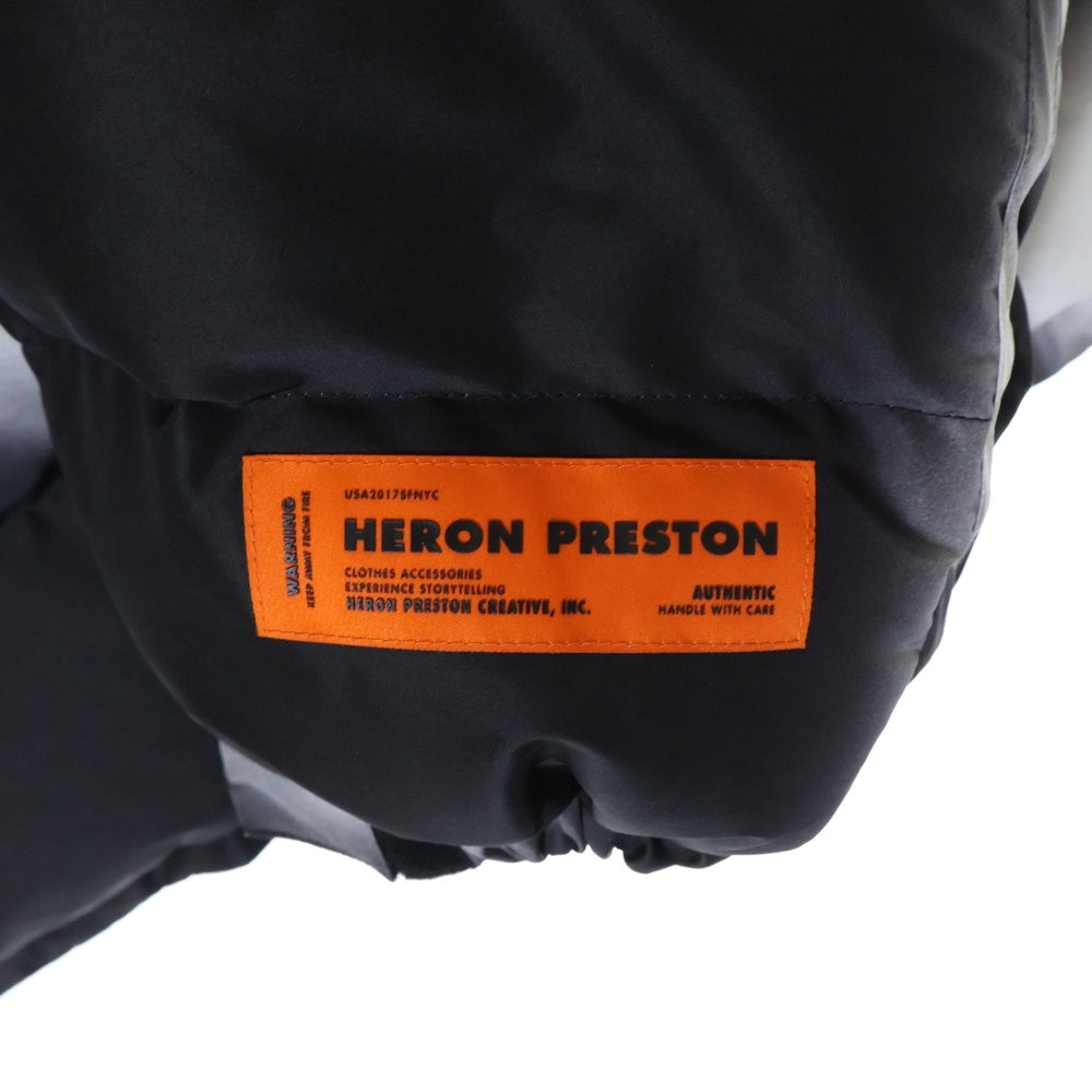 HERON PRESTON(ヘロンプレストン) 23AW PRESTONEX-RAY AOP BLUR NYLON PUFFER プレストン エクストラ-レイ エーオーピー ブラー ナイロン パファー ジャケット HMEJ001F23FAB0020110
