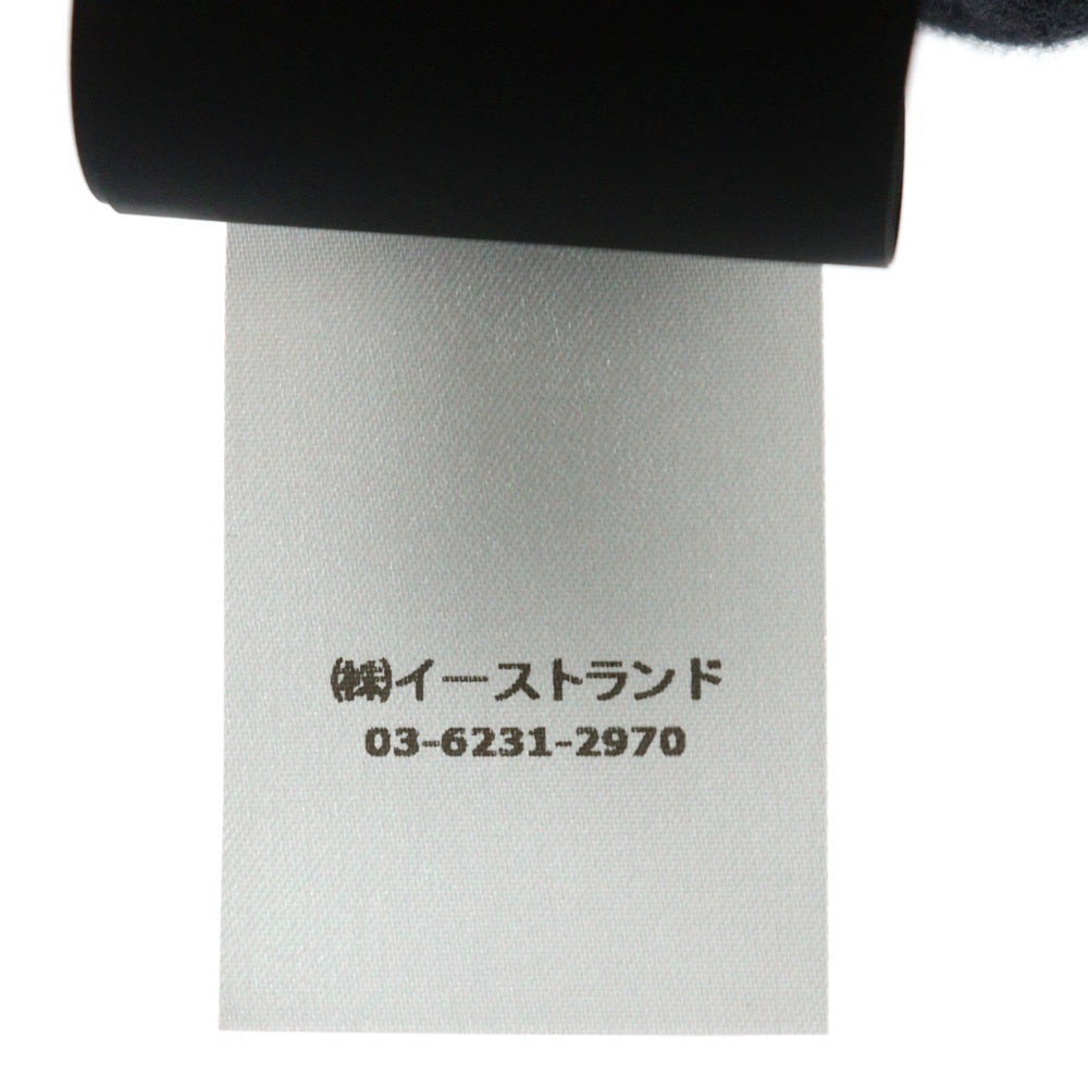HERON PRESTON(ヘロンプレストン) 23AW CLASSIC BEANIE フロントロゴ クラシックビーニー 帽子 ブラック HMLC006F23KNI0011000