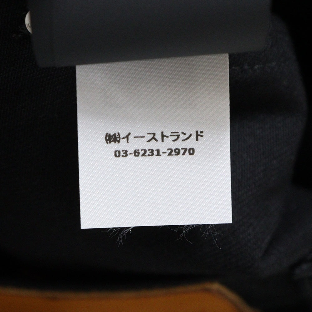 HERON PRESTON(ヘロンプレストン) 23AW REBUILT DENIM CARPENTER 再構築 デニム カーペンター ダブルニーパンツ ブラック HMYB011F23DEN0011000
