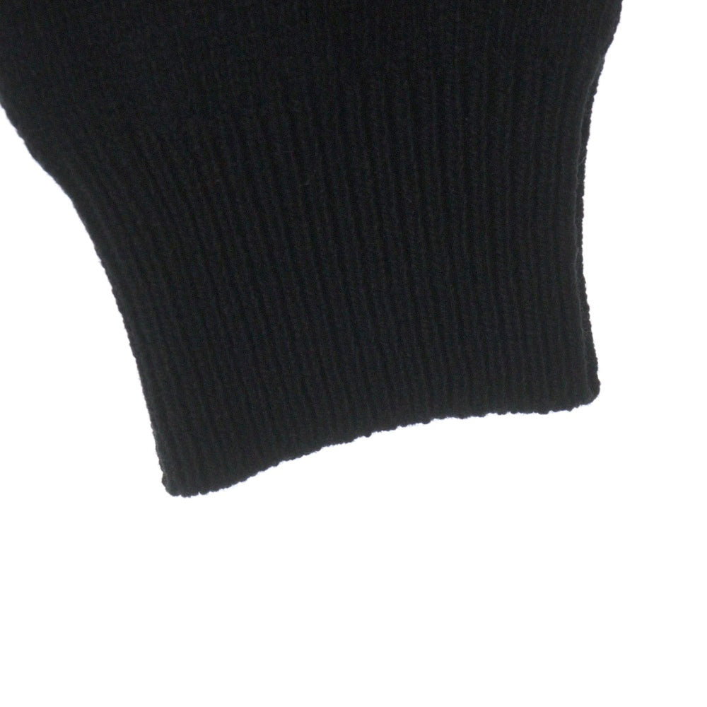 MARNI(マルニ) 23AW ROUNDNECK SWEATER フロントロゴモヘヤ クルーネックニット セーター ブラック/ホワイト GCMG0353Q0UFH942