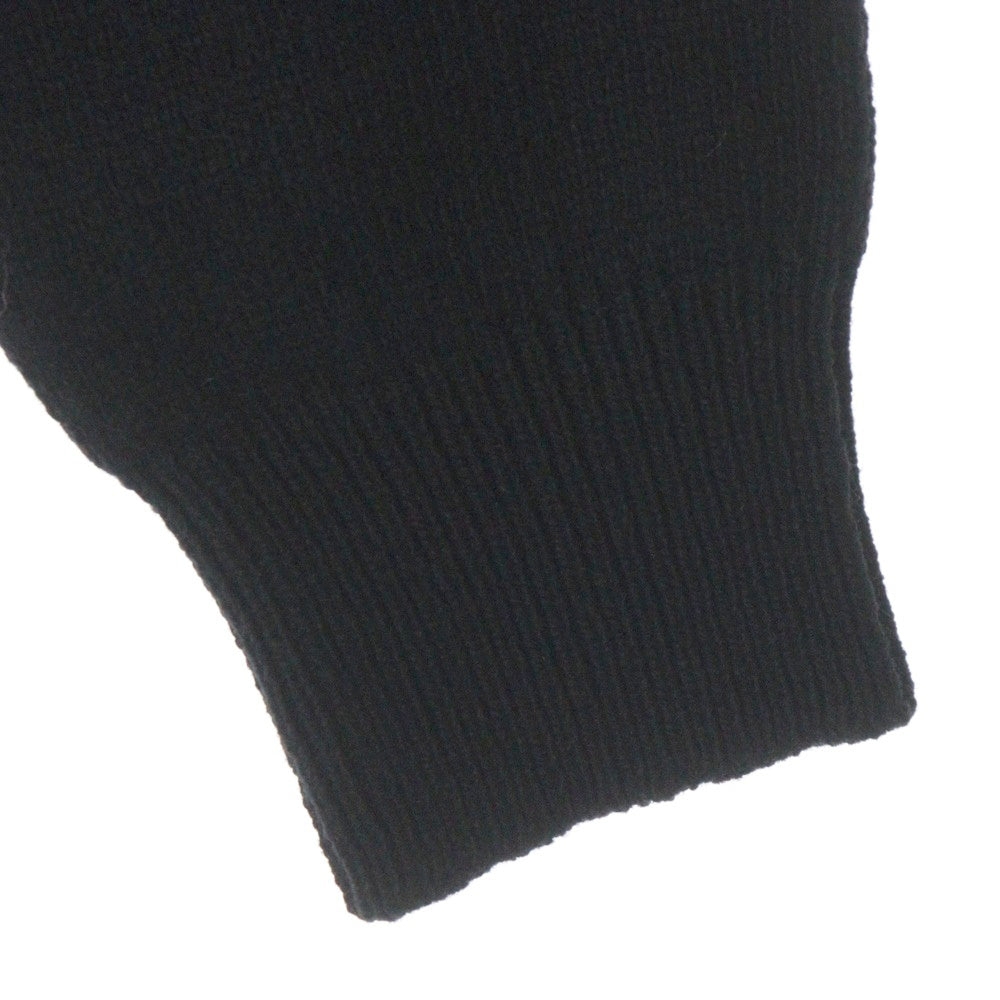 MARNI(マルニ) 23AW ROUNDNECK SWEATER フロントロゴモヘヤ クルーネックニット セーター ブラック/ホワイト GCMG0353Q0UFH942