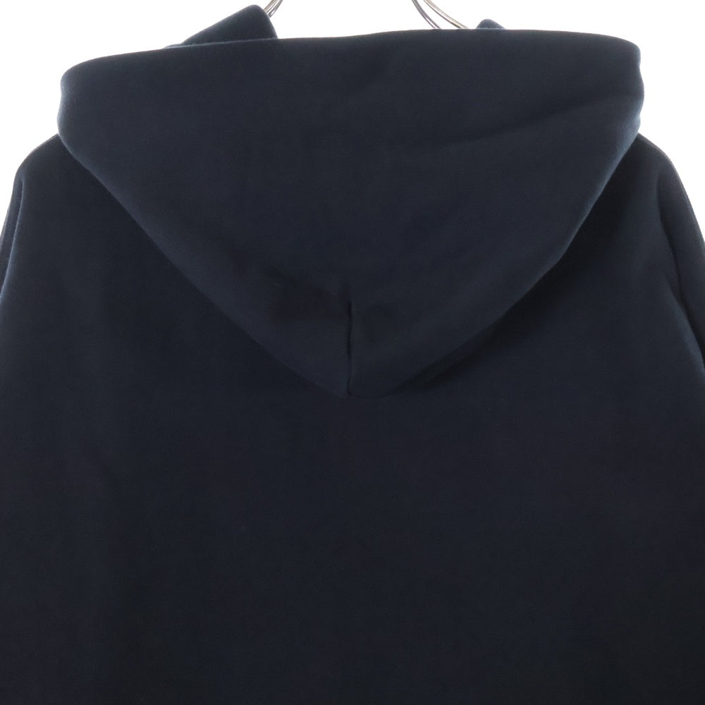 MARNI(マルニ) 23AW CHECK SWEATSHIRT 袖チェック切替 プルオーバーパーカー フーディ ブラック FUMU0110Q5