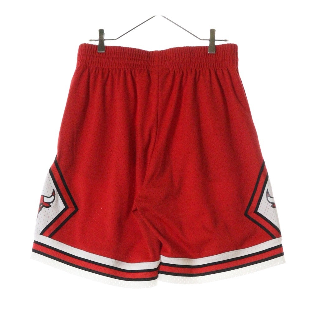 Mitchell&Ness(ミッチェル アンド ネス) 23SS 97-98 NBA SWINGMAN ROAD SHORTS BULLS スウィングマン ロード ブルズ ユニフォーム ショート ショーツ ハーフパンツ SMSHGS18223-CBUSCAR97