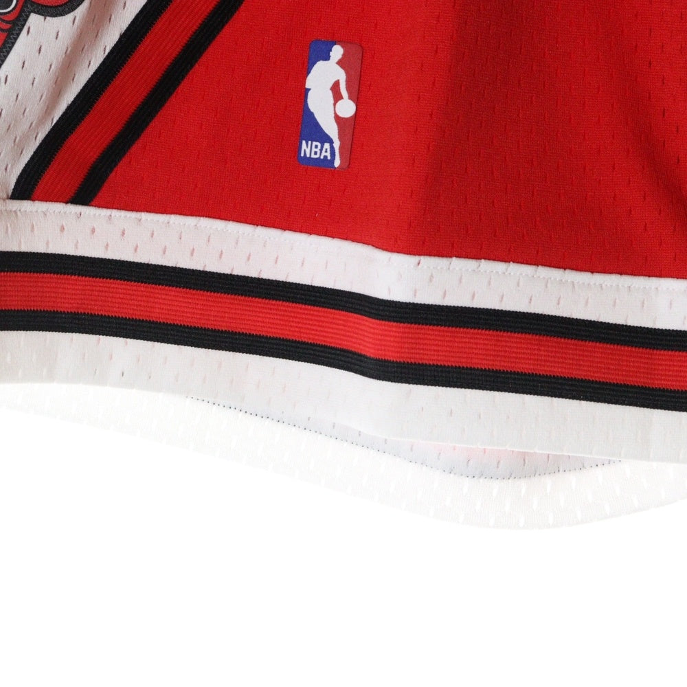 Mitchell&Ness(ミッチェル アンド ネス) 23SS 97-98 NBA SWINGMAN ROAD SHORTS BULLS スウィングマン ロード ブルズ ユニフォーム ショート ショーツ ハーフパンツ SMSHGS18223-CBUSCAR97