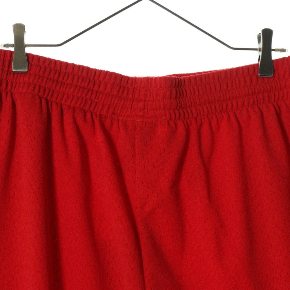 Mitchell&Ness(ミッチェル アンド ネス) 23SS NBA SWINGMAN ROAD SHORTS BULLS 97-98 スウィングマン ロード ブルズ ハーフパンツ ショーツ レッド/ブラック SMSHGS18223-CBUSCAR97