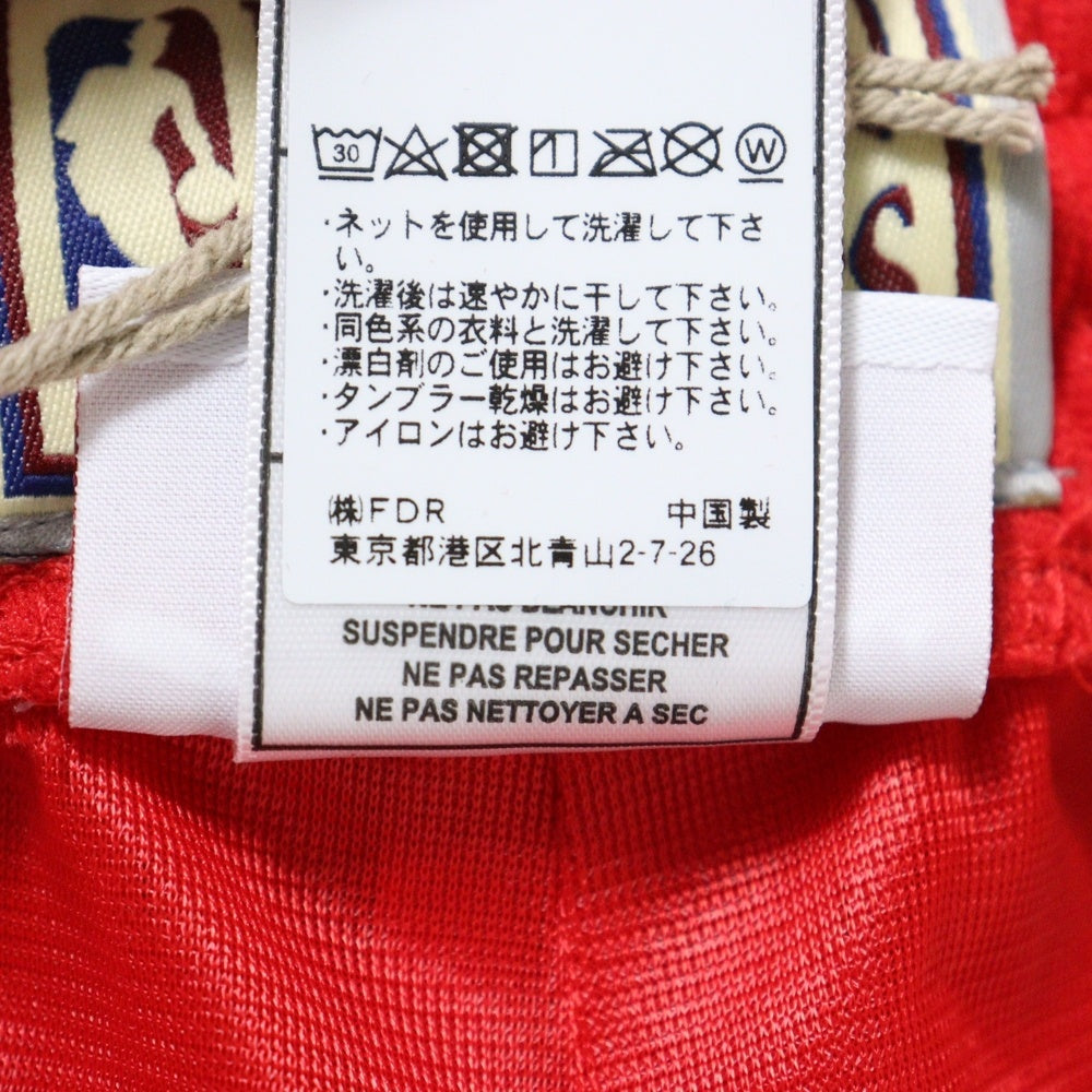 Mitchell&Ness(ミッチェル アンド ネス) 23SS NBA SWINGMAN ROAD SHORTS BULLS 97-98 スウィングマン ロード ブルズ ハーフパンツ ショーツ レッド/ブラック SMSHGS18223-CBUSCAR97
