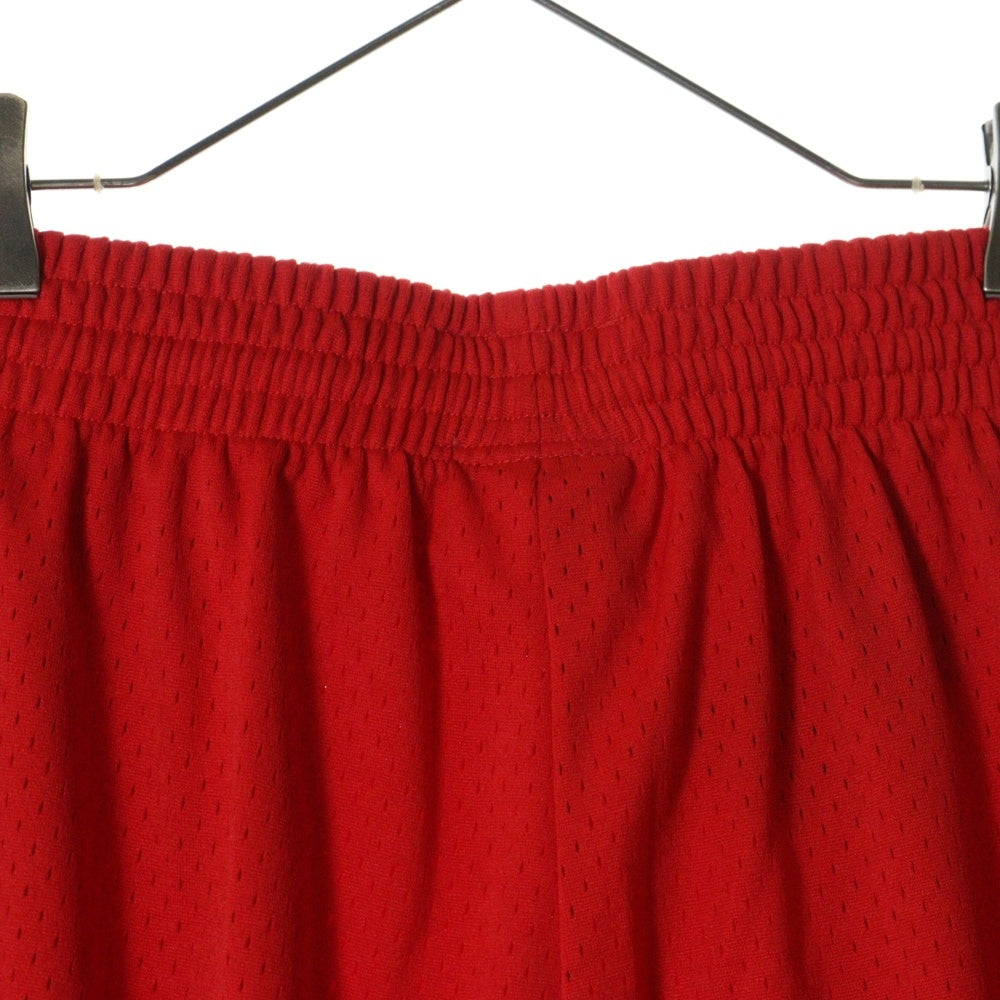 Mitchell&Ness(ミッチェル アンド ネス) 23SS NBA SWINGMAN ROAD SHORTS BULLS 97-98 スウィングマン ロード ブルズ ハーフパンツ ショーツ レッド/ブラック SMSHGS18223-CBUSCAR97
