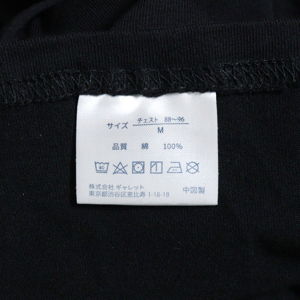 SyuMan(シューマン) 23AW FLOWER TAG 3PACK 3パックセット フロントロゴパッチ 半袖Tシャツ 長袖Tシャツ タンクトップ カットソー ブラック S&F-23aw-001