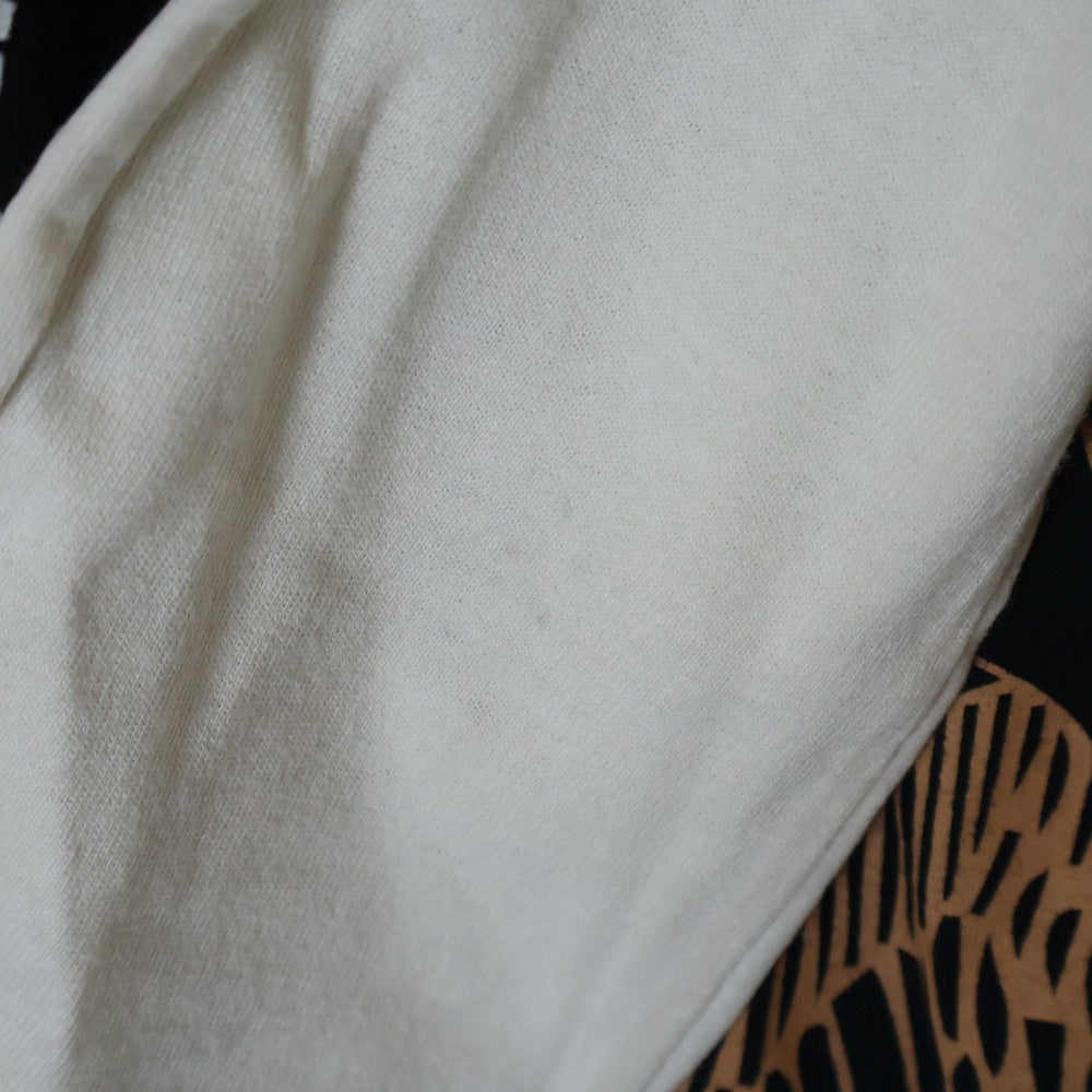 MARINE SERRE(マリーン セル) 23AW REGENERATED GRAPHIC T-SHIRT PATCHWORK T-SHIRT ジェネレイテッド パッチワーク クルーネック 長袖Tシャツ カットソー マルチ MTO069