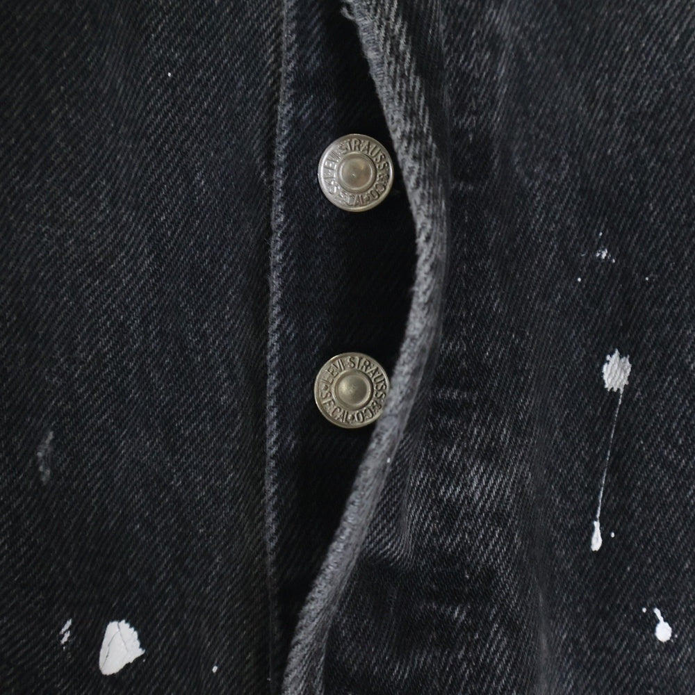Innocence NYC(イノセンス) 23AW DESTROY DENIM PANTS ダメージ加工 デトロイト デニムパンツ ブラック INDSND01