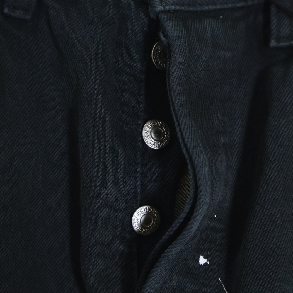 INNOCENCE NYC(イノセンスニューヨーク) 23AW DESTROY DENIM PANTS ダメージ加工 デトロイト デニムパンツ ブラック INDSND01