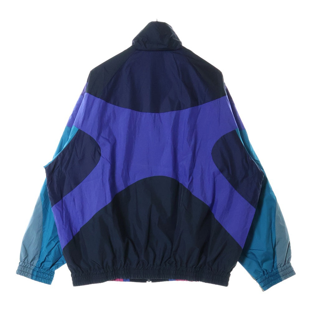 FACETASM(ファセッタズム) 23SS NYLON PATCHWORK JACKET パッチワーク フロントロゴ刺繍 ジップアップ ナイロンジャケット マルチ MKS-JK-M09