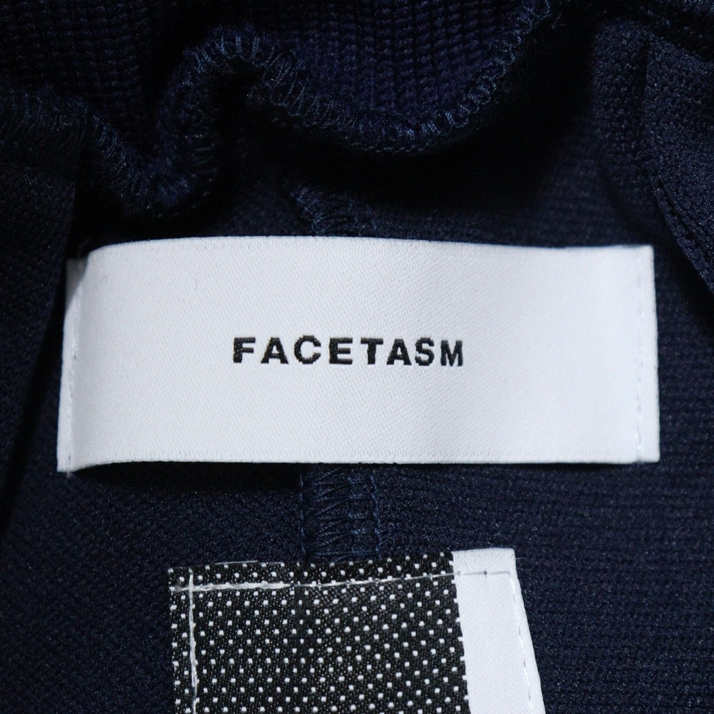 FACETASM(ファセッタズム) 23SS JERSEY MERGING DENIM PANTS ジャージー マージング ドローコード デニムパンツ インディゴ MKS-PT-M10