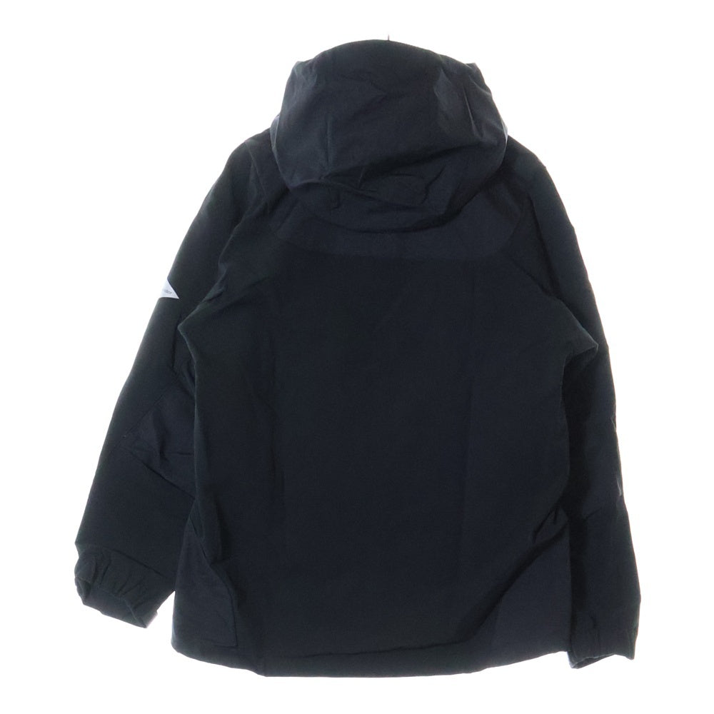 and wander(アンドワンダー) 23AW STRETCH SHELL JACKET ストレッチ ナイロン ソフトシェル ジャケット ブラック 574-3221003