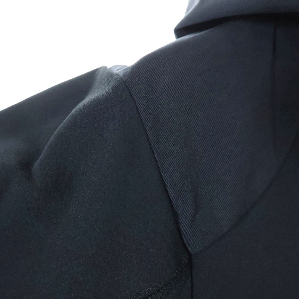 and wander(アンドワンダー) 23AW STRETCH SHELL JACKET ストレッチ ナイロン ソフトシェル ジャケット ブラック 574-3221003