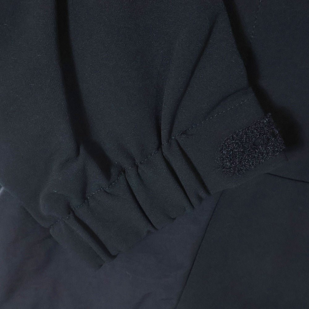 and wander(アンドワンダー) 23AW STRETCH SHELL JACKET ストレッチ ナイロン ソフトシェル ジャケット ブラック 574-3221003
