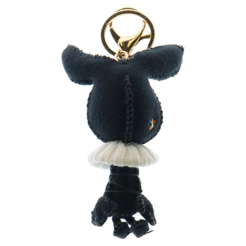 Perfect Ribs(パーフェクトリブス) 23AW ×TOGAWADOLL RABBIT KEY HOLDER トガワドール ラビット ステッチ キーホルダー ブラック/ゴールド