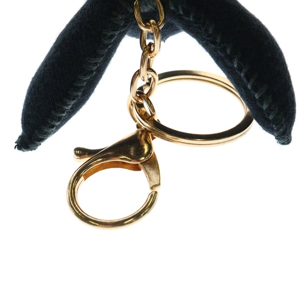 Perfect Ribs(パーフェクトリブス) 23AW ×TOGAWADOLL RABBIT KEY HOLDER トガワドール ラビット ステッチ キーホルダー ブラック/ゴールド