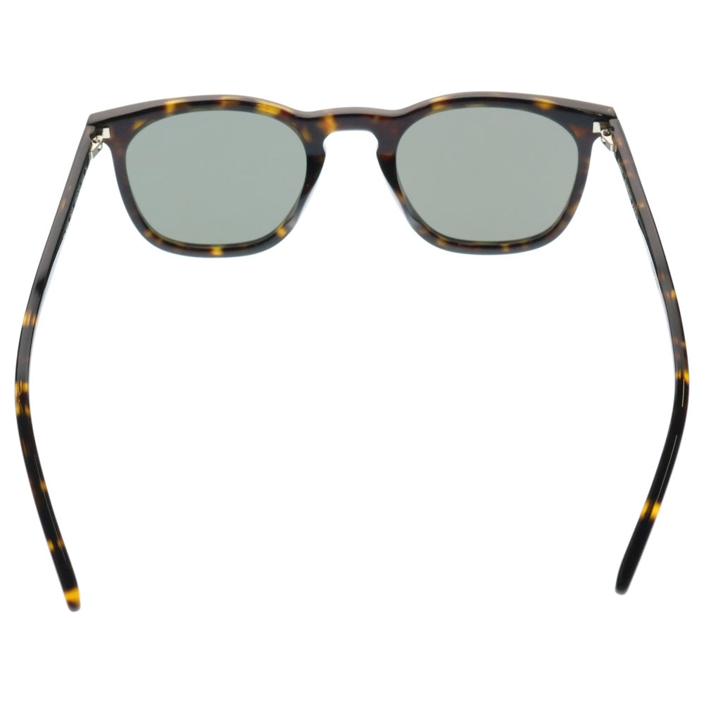 SAINT LAURENT PARIS(サンローランパリ) 23AW ウェリントン サイドロゴ サングラス メガネ アイウェア ブラウン SL564-008