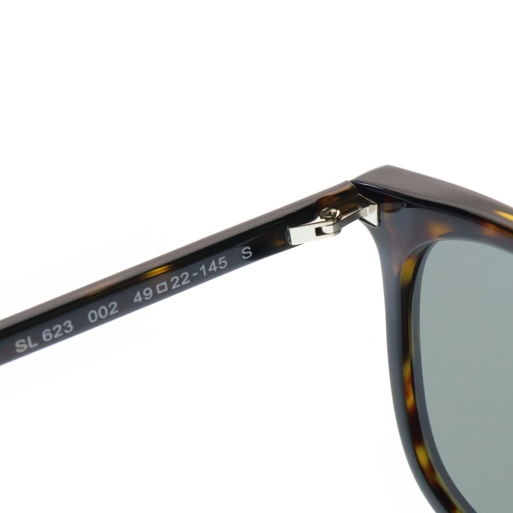 SAINT LAURENT PARIS(サンローランパリ) 23AW ウェリントン サイドロゴ サングラス メガネ アイウェア ブラウン SL564-008