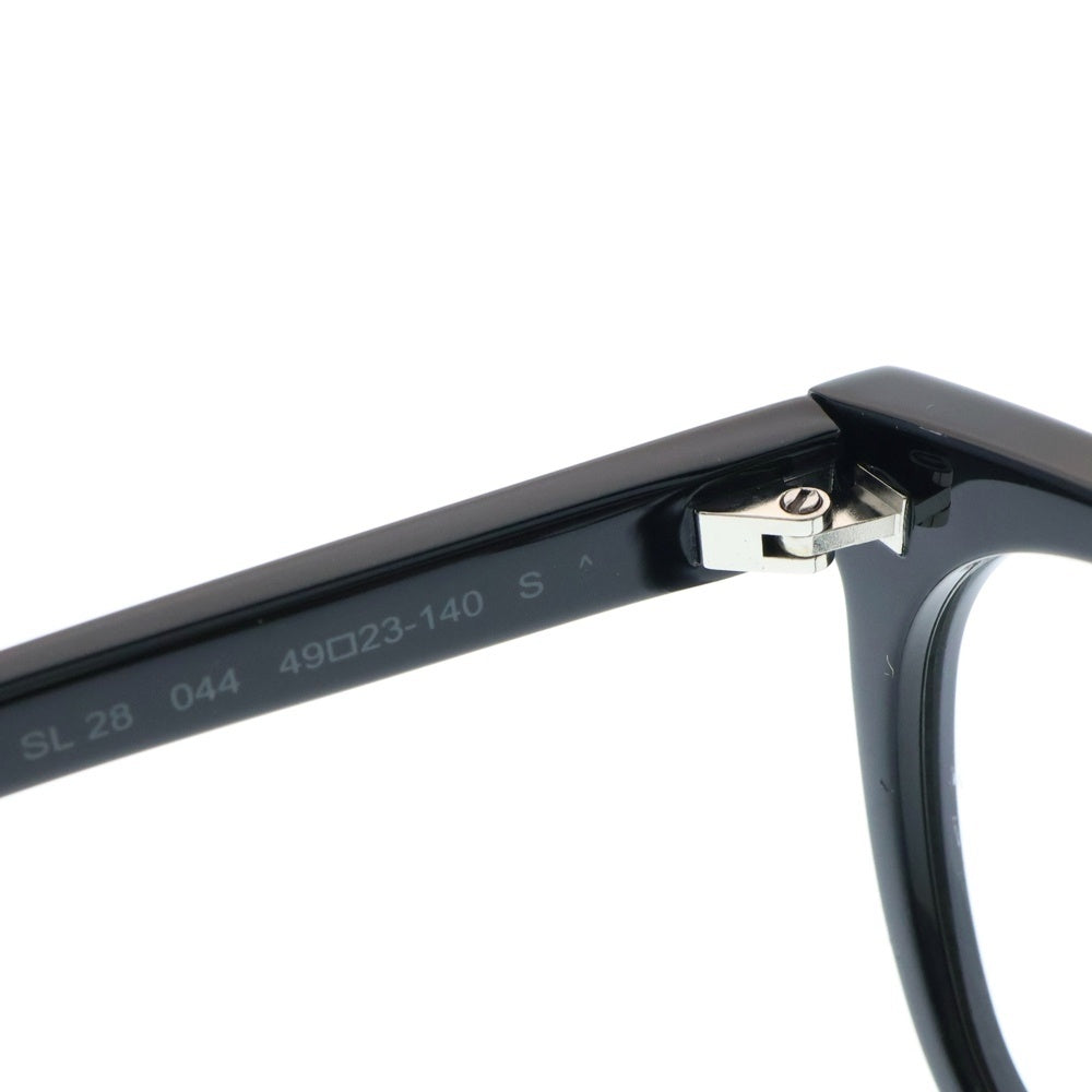 SAINT LAURENT PARIS(サンローランパリ) 23AW ウェリントン フォトクロミック サングラス メガネ アイウェア ブラック/クリア SL28-044