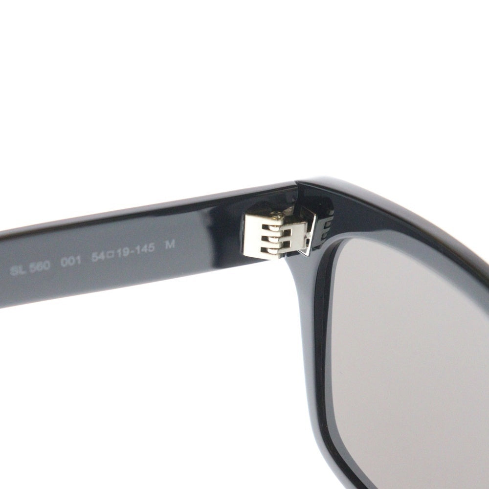 SAINT LAURENT PARIS(サンローランパリ) 23AW ウェリントン ブラックテンプル サングラス メガネ アイウェア ブラック SL560-001