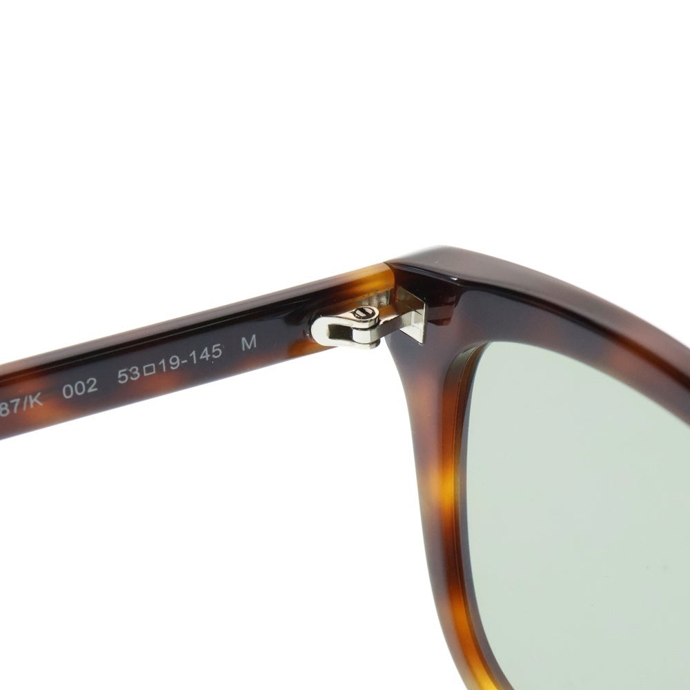 SAINT LAURENT PARIS(サンローランパリ) 23AW ウェリントン ハバナテンプル サングラス メガネ アイウェア ブラウン/グレー SL587K-002
