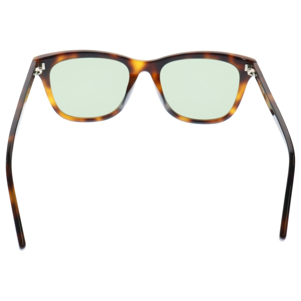 SAINT LAURENT PARIS(サンローランパリ) 23AW ウェリントン ハバナテンプル サングラス メガネ アイウェア ブラウン/グレー SL587K-002