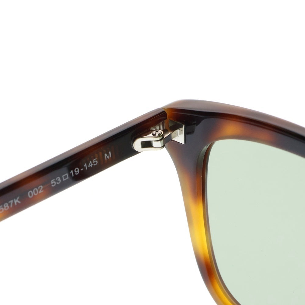 SAINT LAURENT PARIS(サンローランパリ) 23AW ウェリントン ハバナテンプル サングラス メガネ アイウェア ブラウン/グレー SL587K-002