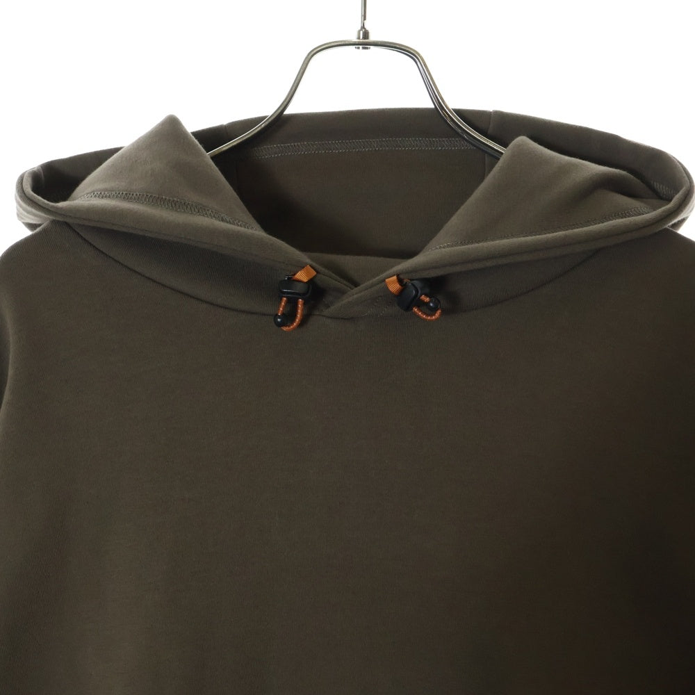 GOOPiMADE(グーピーメイド) 23AW STUDIO F&F 93 HOODIE フロントプリント プルオーバーパーカー フーディ カーキ FN-R
