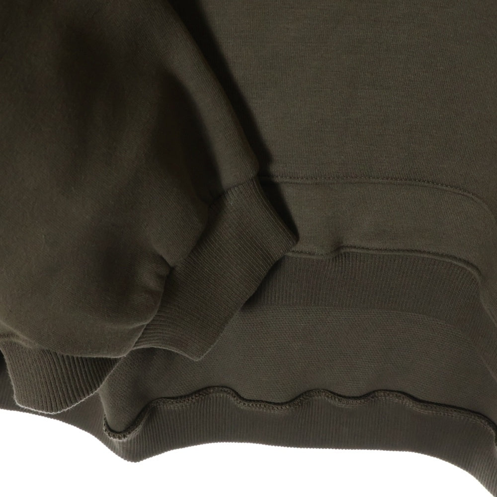 GOOPiMADE(グーピーメイド) 23AW STUDIO F&F 93 HOODIE フロントプリント プルオーバーパーカー フーディ カーキ FN-R