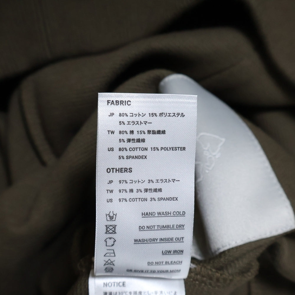 GOOPiMADE(グーピーメイド) 23AW STUDIO F&F 93 HOODIE フロントプリント プルオーバーパーカー フーディ カーキ FN-R