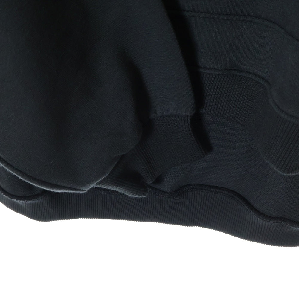 GOOPiMADE(グーピーメイド) 23AW STUDIO F&F 93 HOODIE フロントプリント プルオーバーパーカー フーディ ブラック FN-R
