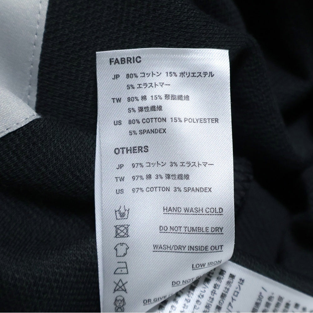 GOOPiMADE(グーピーメイド) 23AW STUDIO F&F 93 HOODIE フロントプリント プルオーバーパーカー フーディ ブラック FN-R