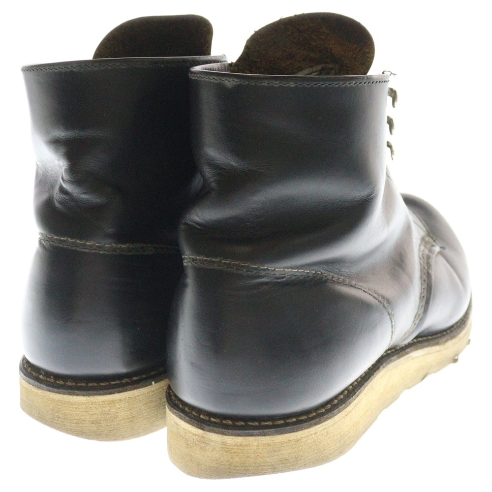 RED WING(レッド ウイング) 6inch IRISH SETTER CLASSIC ROUND TOE WORK BOOTS クラシック ラウンドトゥ アイリッシュセッター レザー ワークブーツ ブラック 8165