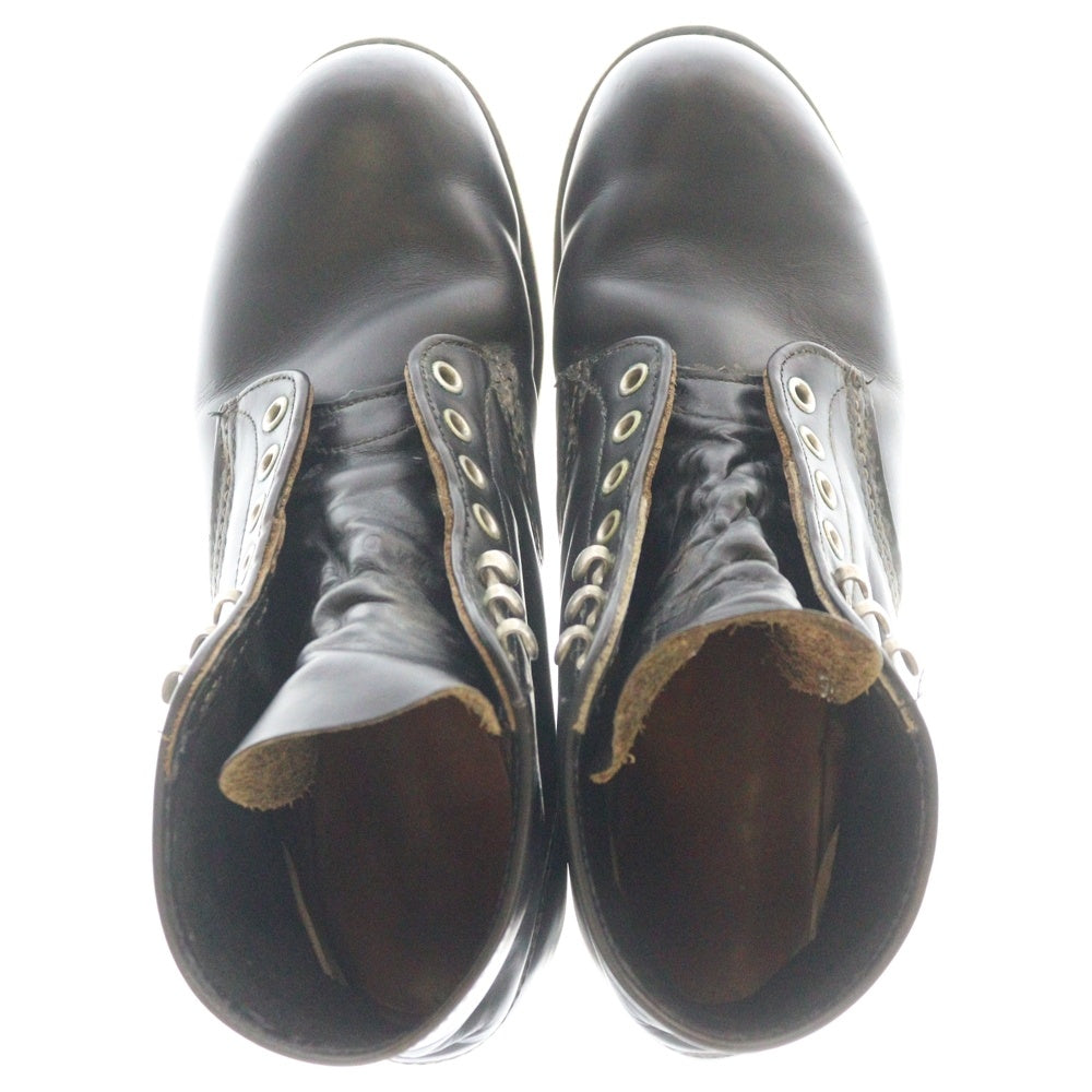 RED WING(レッド ウイング) 6inch IRISH SETTER CLASSIC ROUND TOE WORK BOOTS クラシック ラウンドトゥ アイリッシュセッター レザー ワークブーツ ブラック 8165
