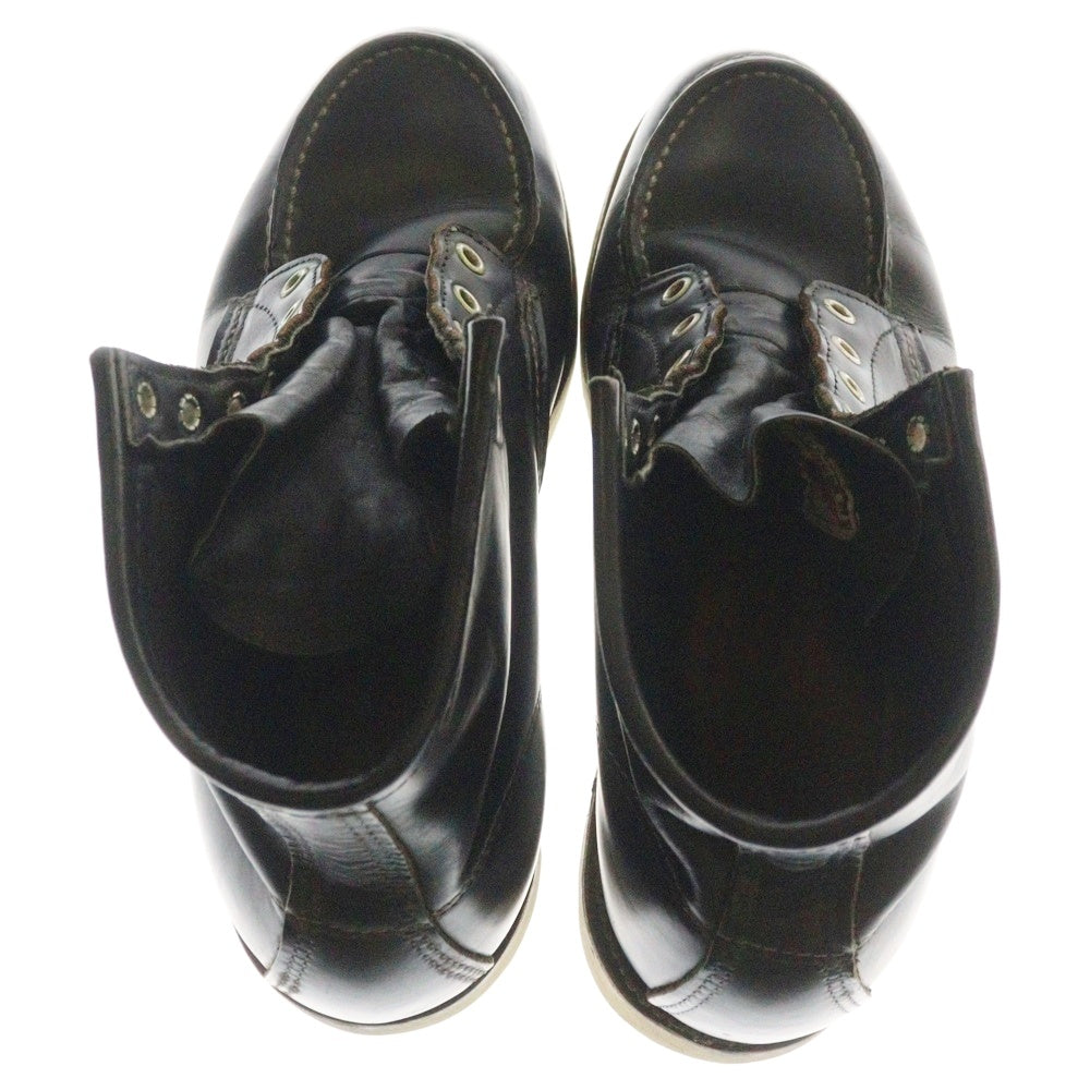 RED WING(レッド ウイング) IRISH SETTER MOC TOE CLASSIC WORK BOOTS アイリッシュセッター モックトゥ レザー クラシック ワークブーツ ブラック 38477