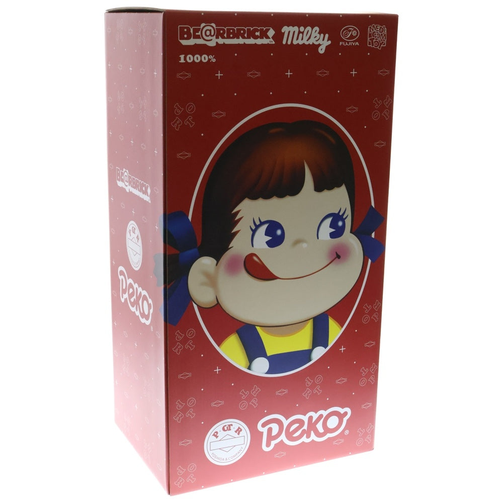 MEDICOM TOY(メディコムトイ) BE@RBRICK POTR PEKO chan 1000% ベアブリック ボーター ペコちゃん フィギュア 人形 ブラック