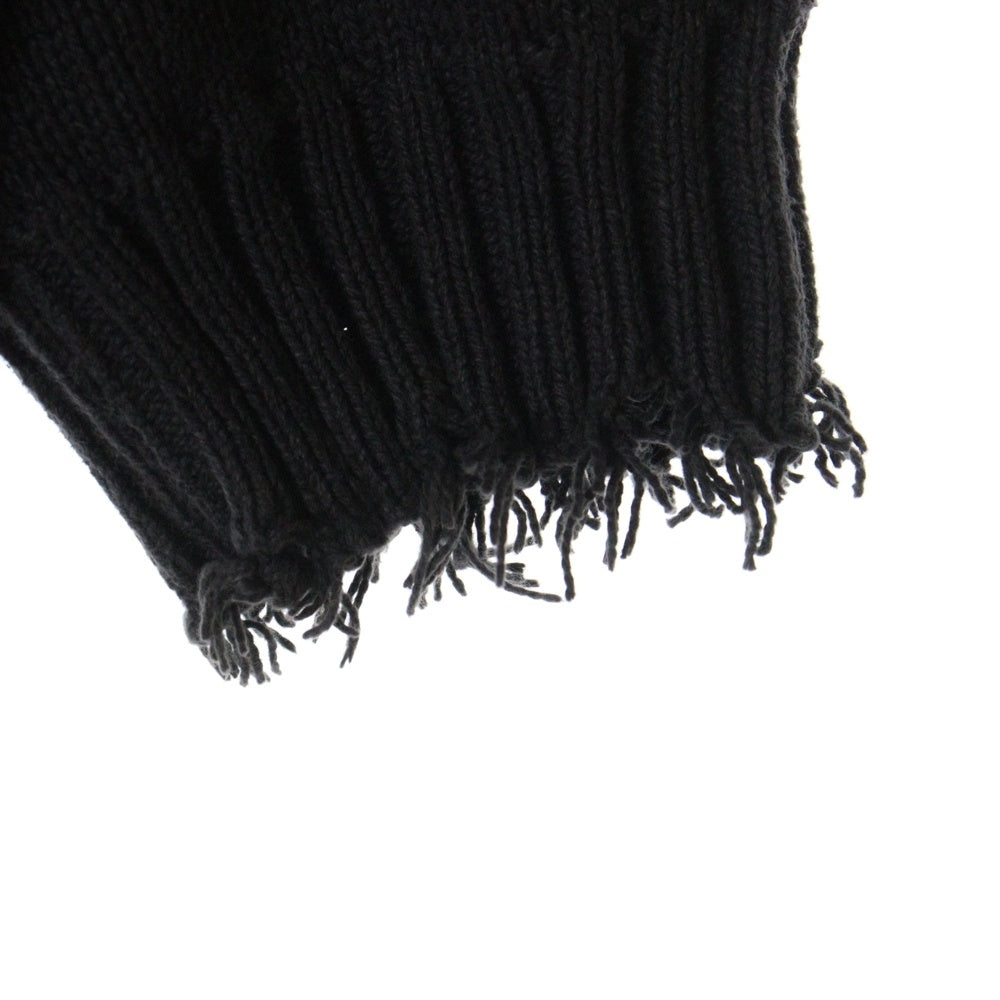 doublet(ダブレット) 23SS OVERSIZED KINT PULLOVER オーバーサイズ ニット プルオーバー セーター グレー 23SS38KN109