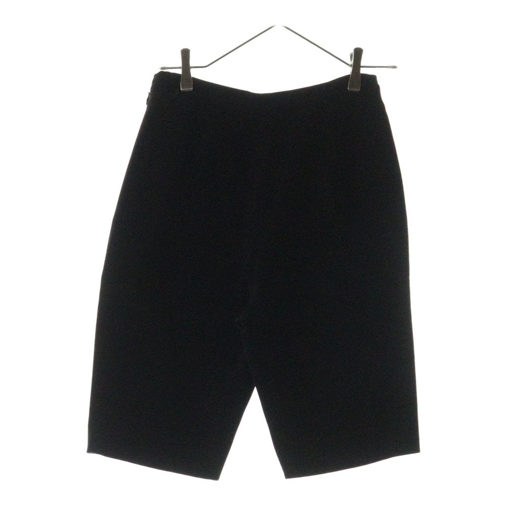 VALENTINO(ヴァレンティノ) ハイウエスト スリムフィット ウール ショーツ ショート ハーフパンツ ブラック VB0RD0856BS